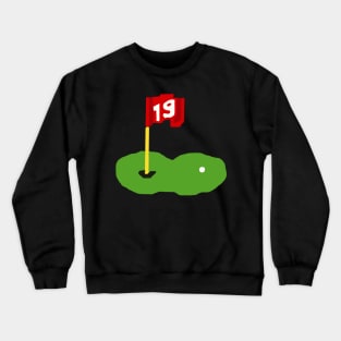 19th Hole Decal Crewneck Sweatshirt